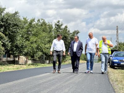 Drumul judetean 392 Independenta – Dumbraveni a fost finalizat
