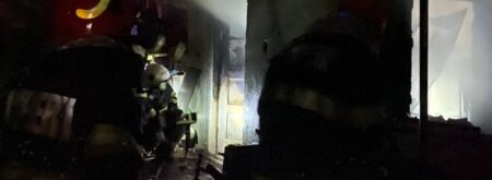 Un bărbat a murit în urma unui incendiu din localitatea Ghindăreşti